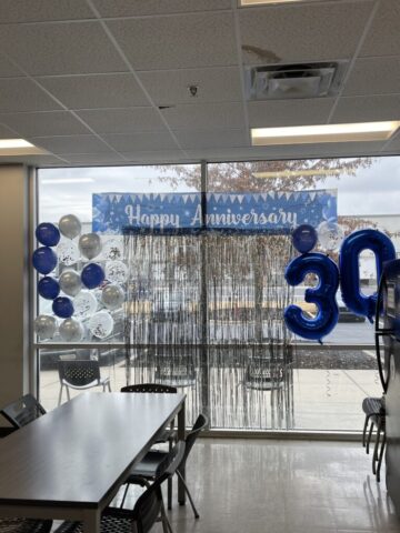 Duncan Meeting Area Decorations